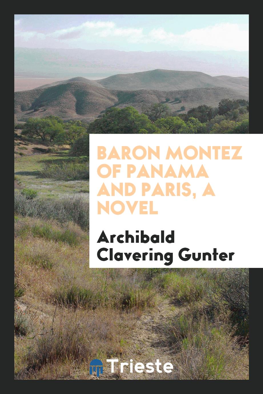 Baron Montez of Panama and Paris, a Novel