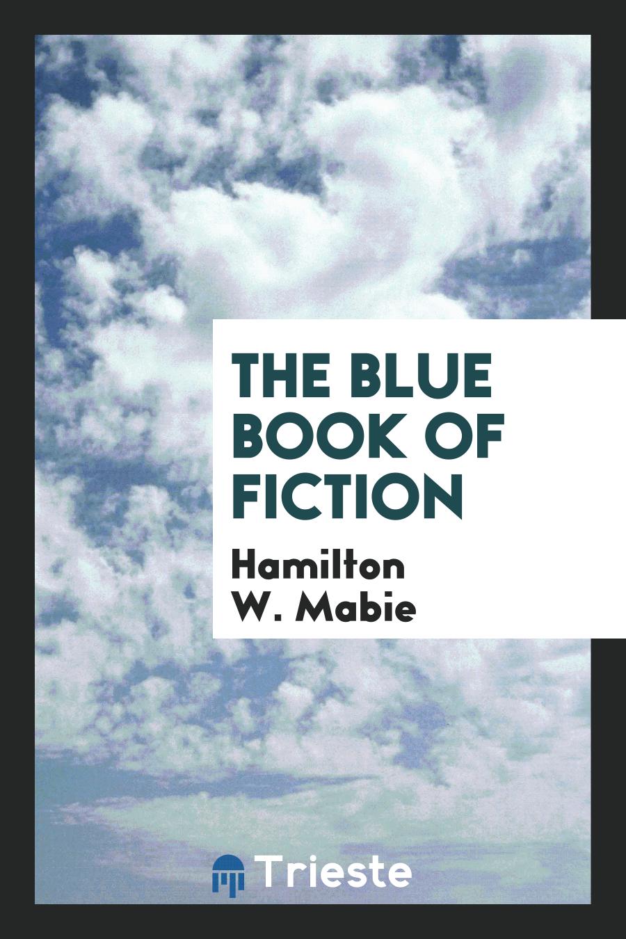 The blue book of fiction