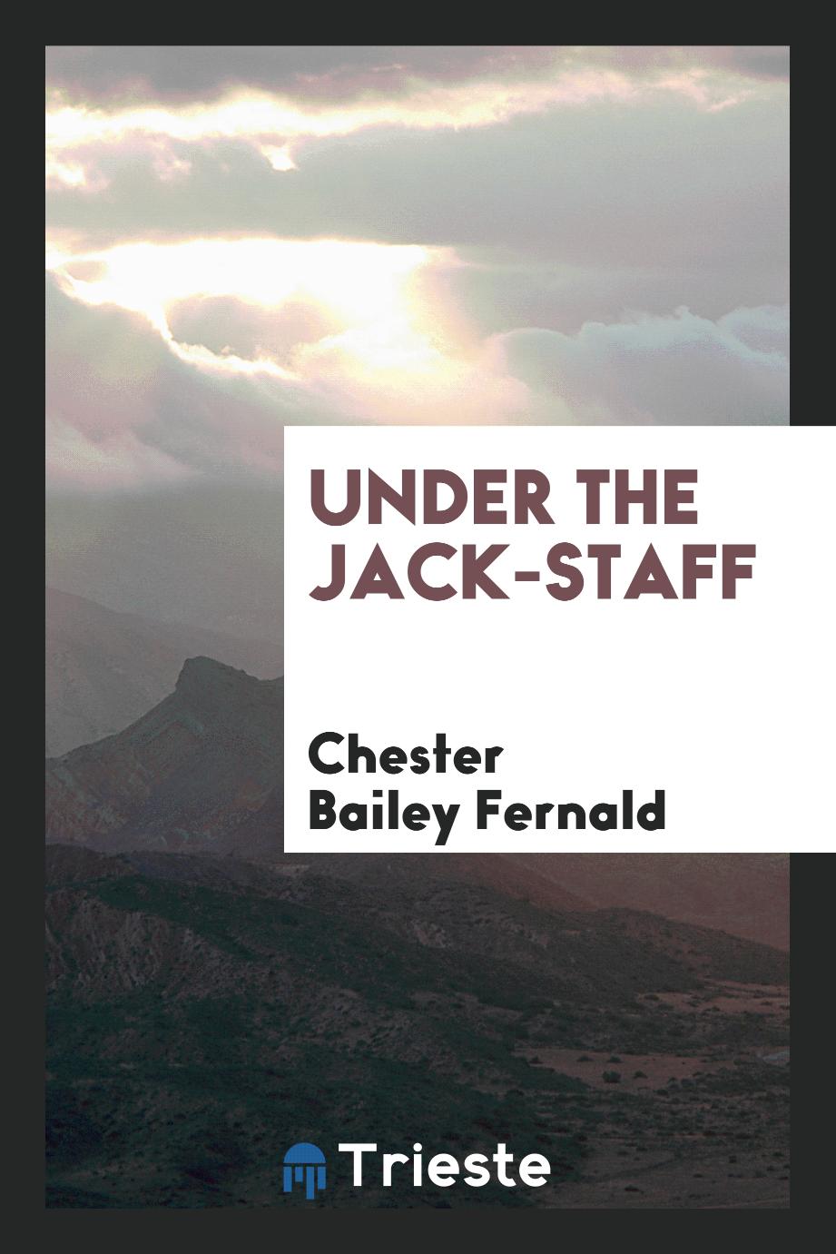 Under the jack-staff