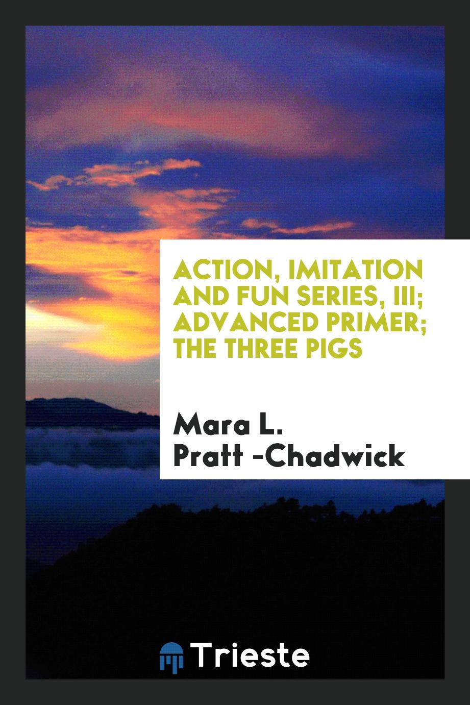Action, Imitation and Fun Series, III; Advanced Primer; The Three Pigs