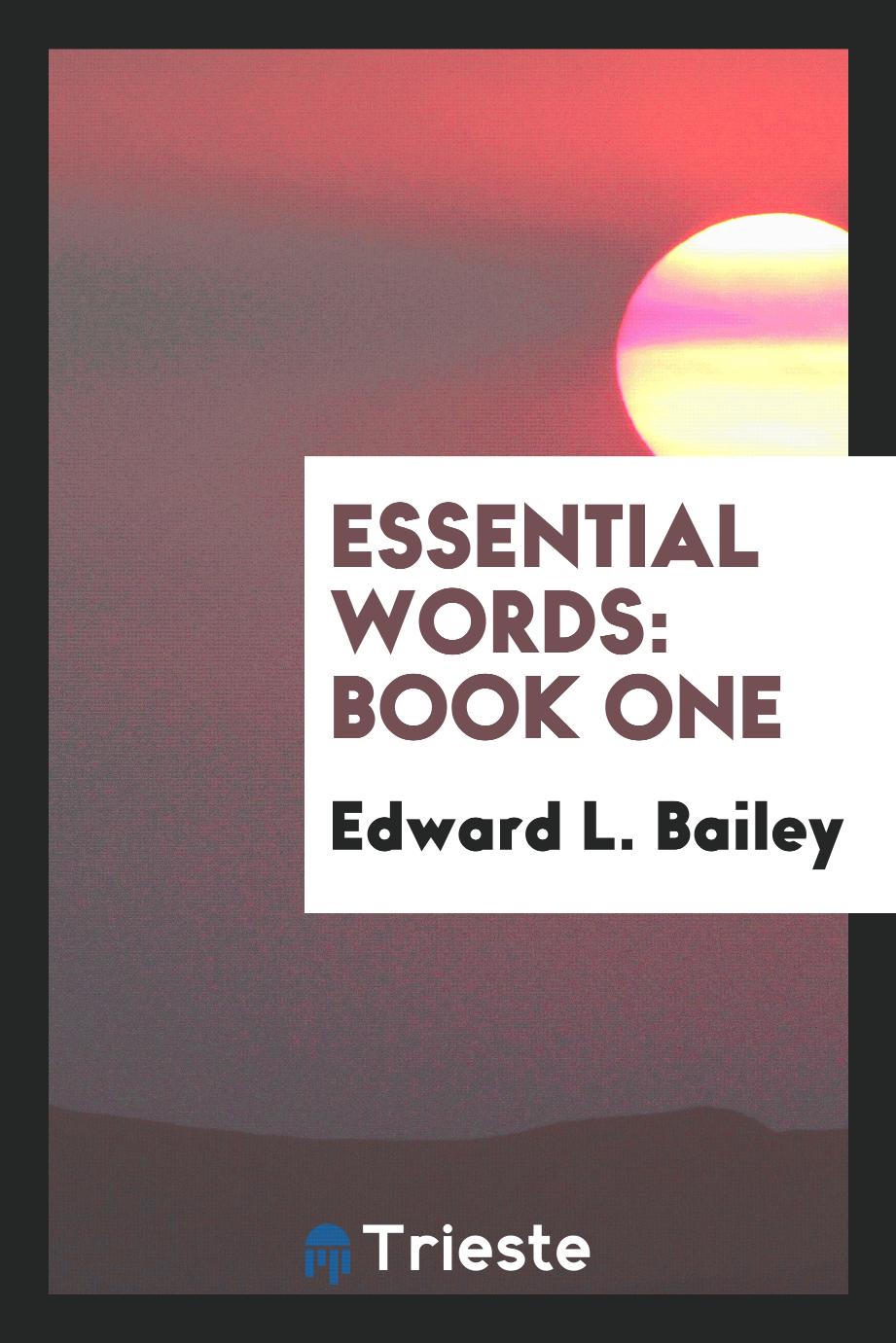 Essential Words: Book One
