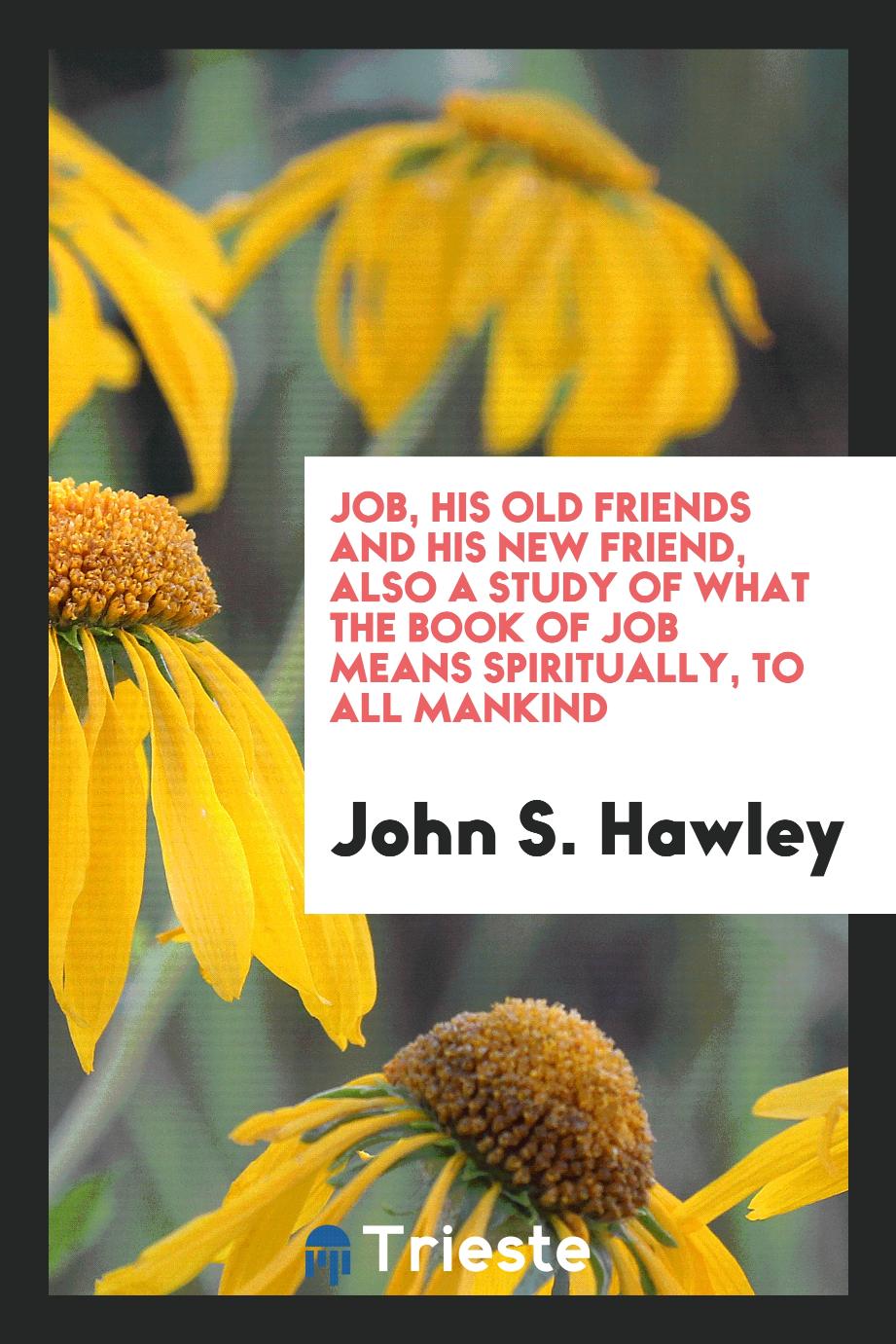 Job, His Old Friends and His New Friend, Also a Study of What the Book of Job Means Spiritually, to All Mankind