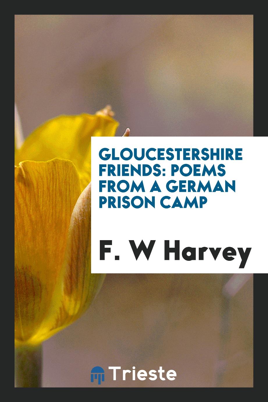 Gloucestershire friends: poems from a German prison camp