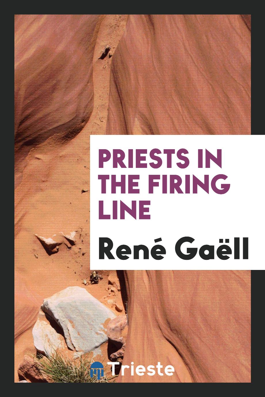 Priests in the firing line