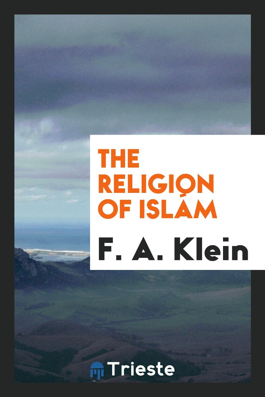 The religion of Islám