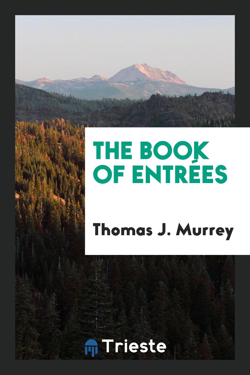 The Book of Entrées