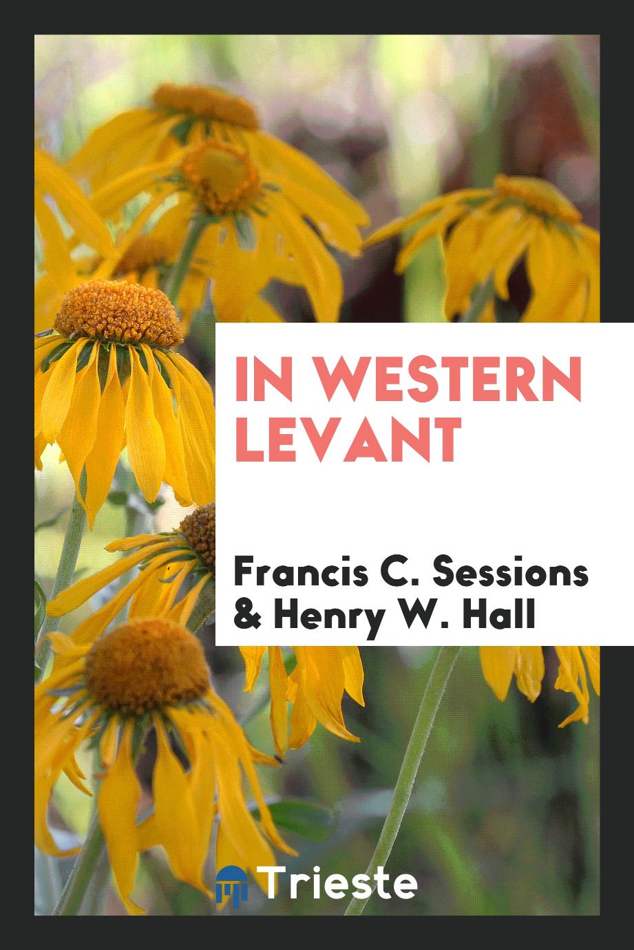 In western Levant