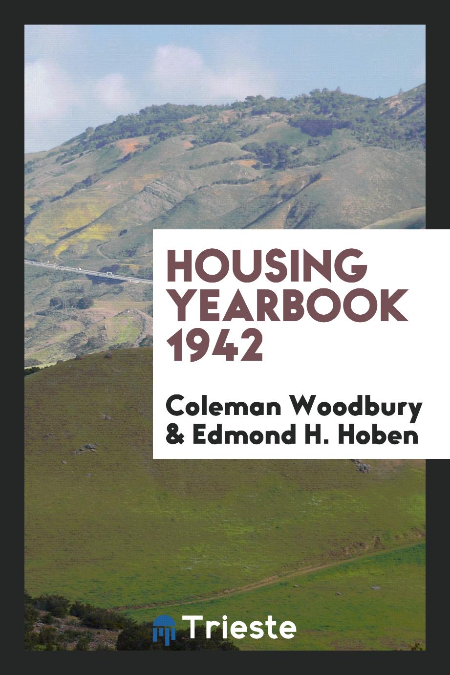 Housing yearbook 1942