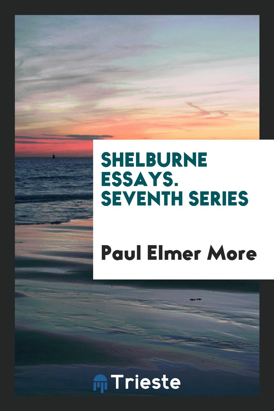 Shelburne essays. seventh series