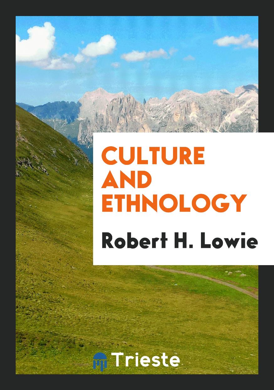 Culture and Ethnology
