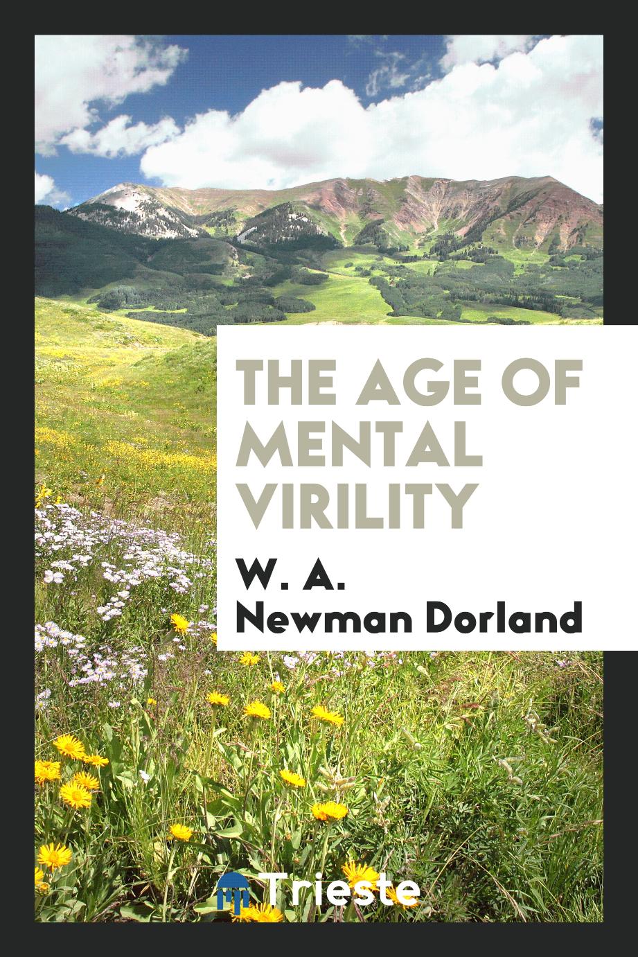 The age of mental virility