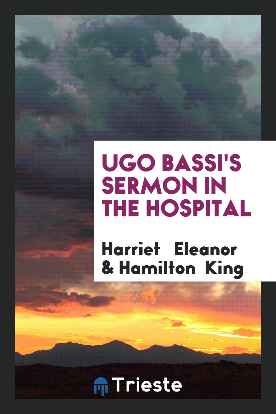 Ugo Bassi's Sermon in the Hospital