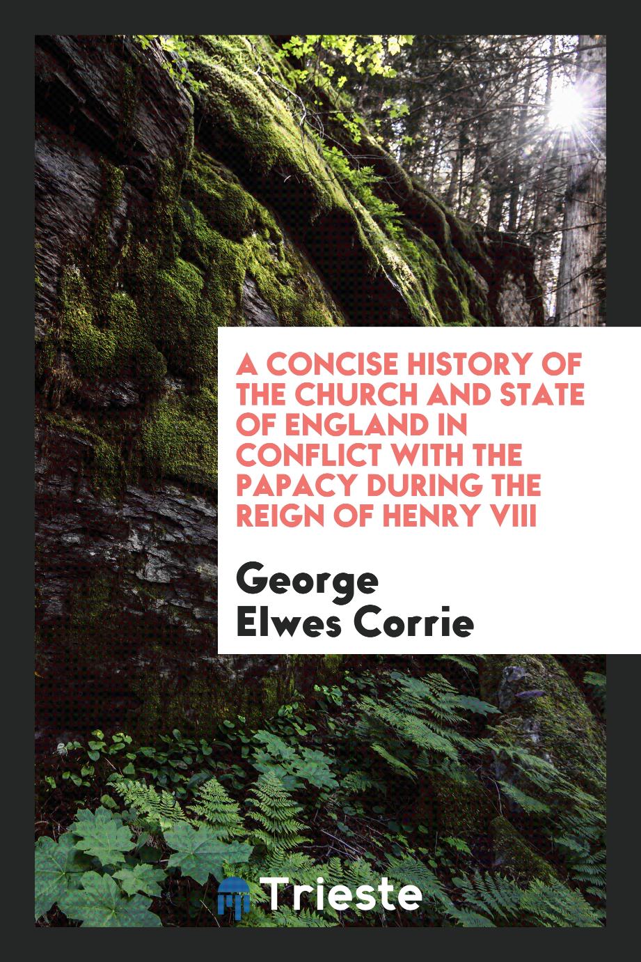 A Concise History of the Church and State of England in Conflict with the Papacy During the Reign of Henry VIII