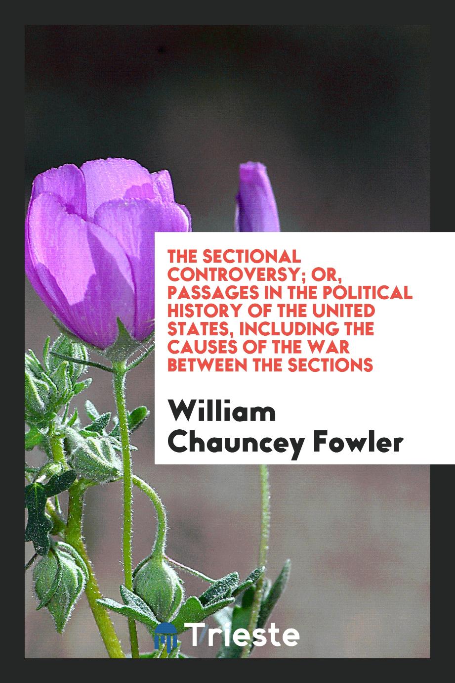 The Sectional Controversy; Or, Passages in the Political History of the United States, Including the Causes of the War Between the Sections