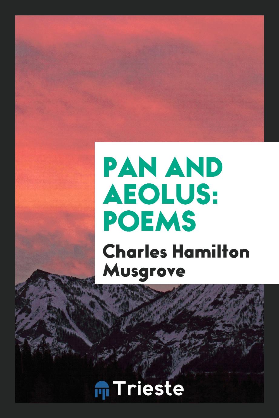 Pan and Aeolus: Poems