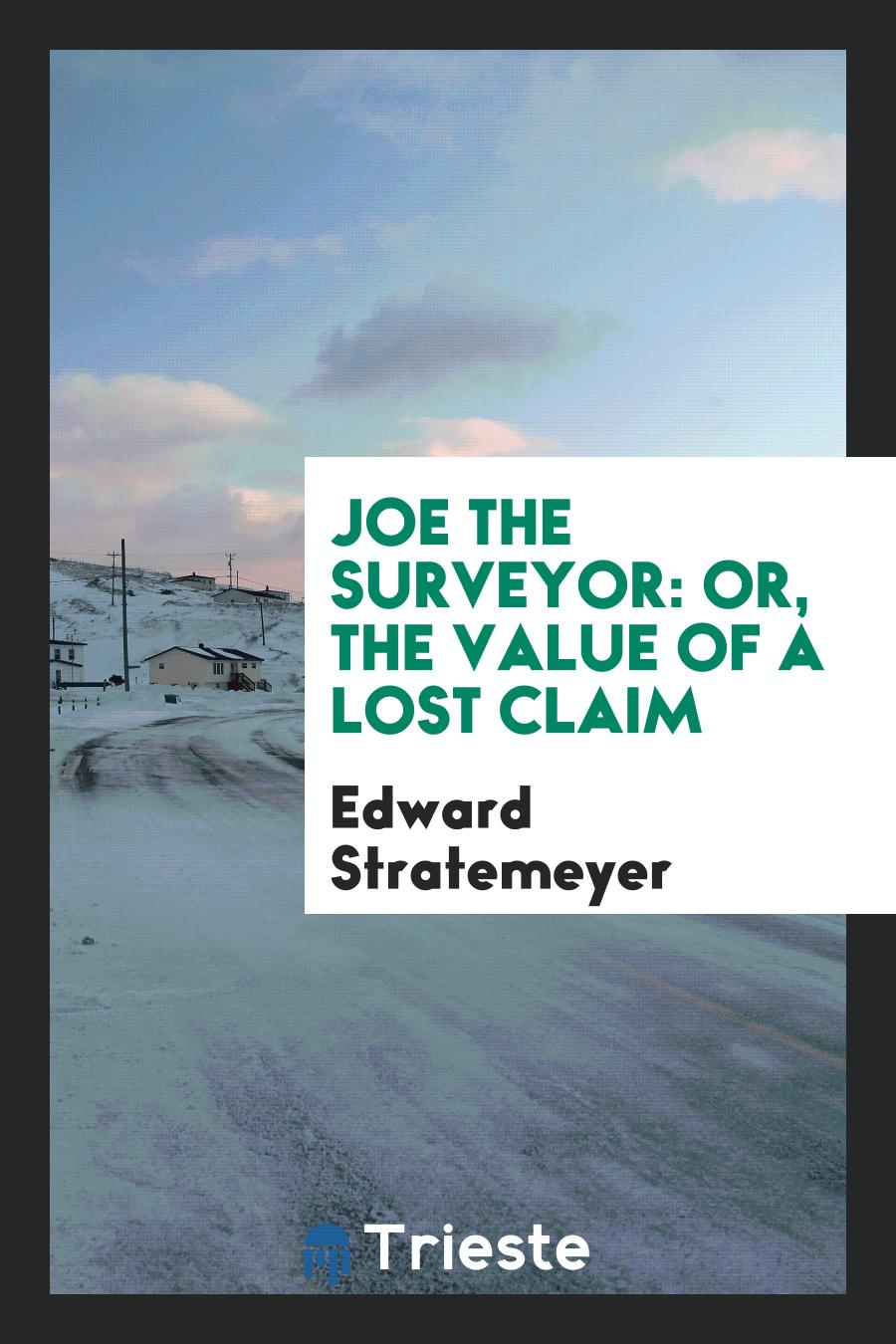 Joe the Surveyor: Or, The Value of a Lost Claim