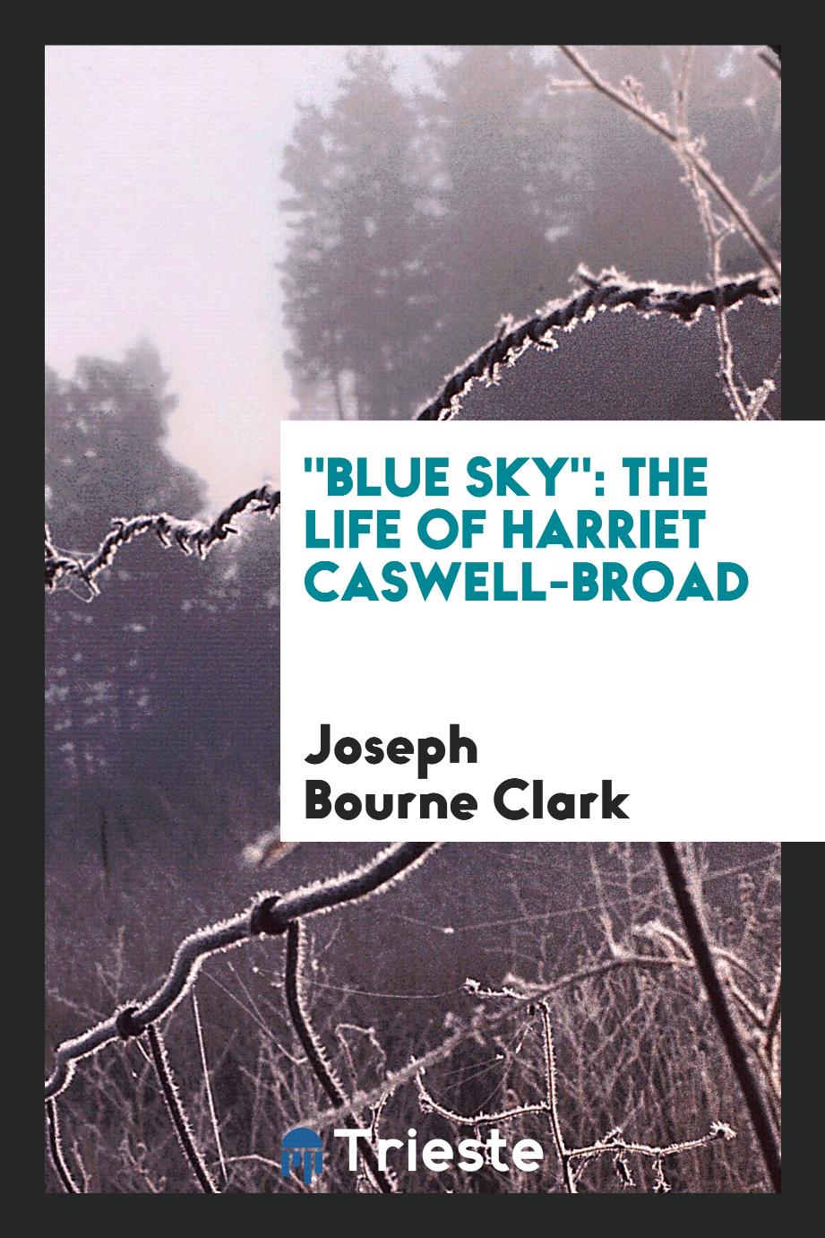 "Blue Sky": The Life of Harriet Caswell-Broad