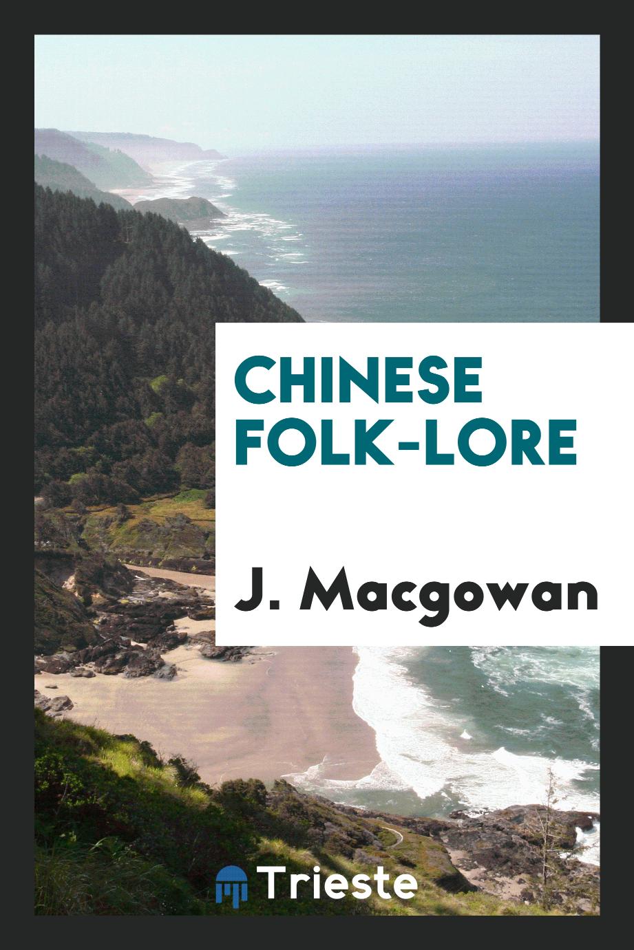 Chinese folk-lore