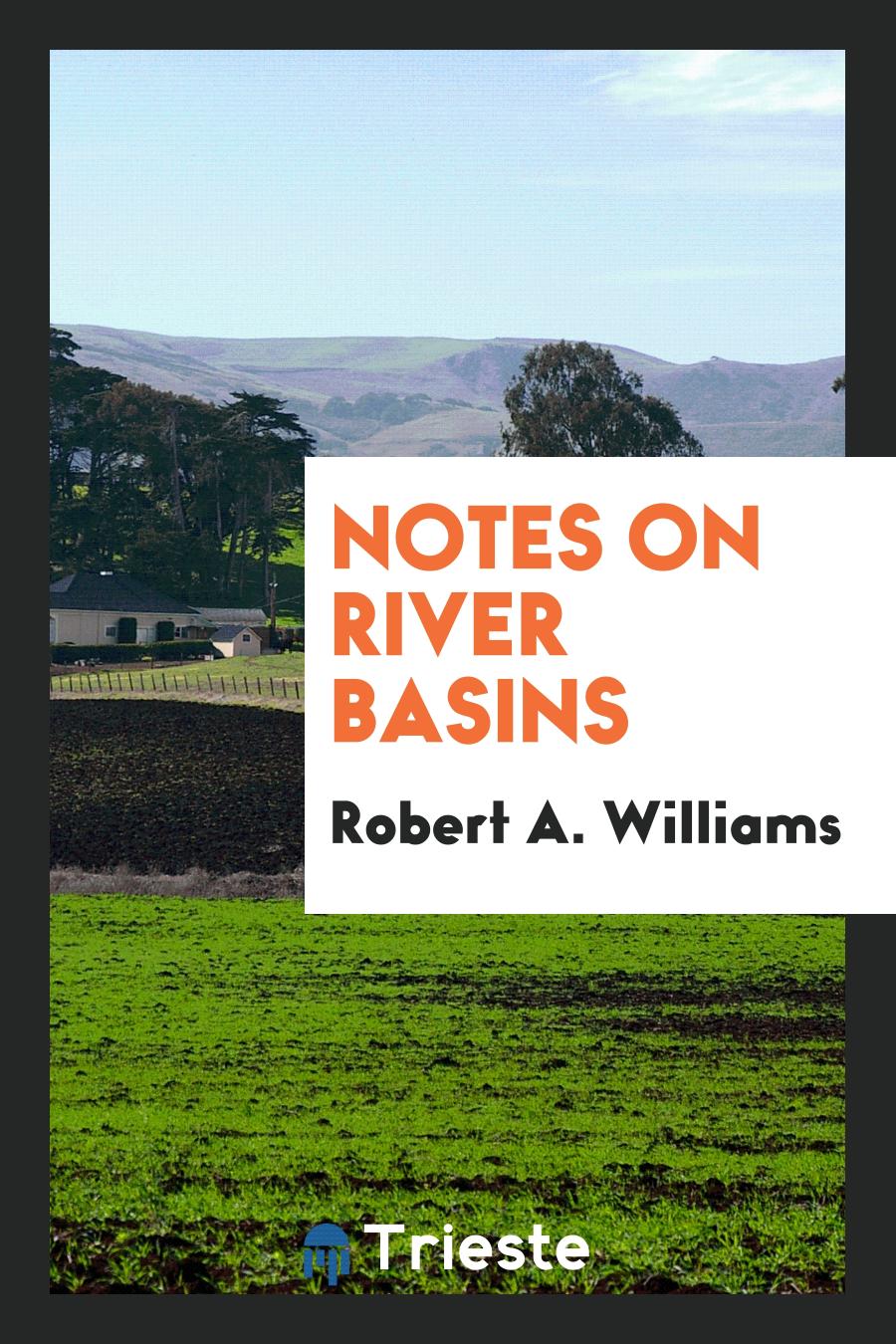 Notes on River Basins