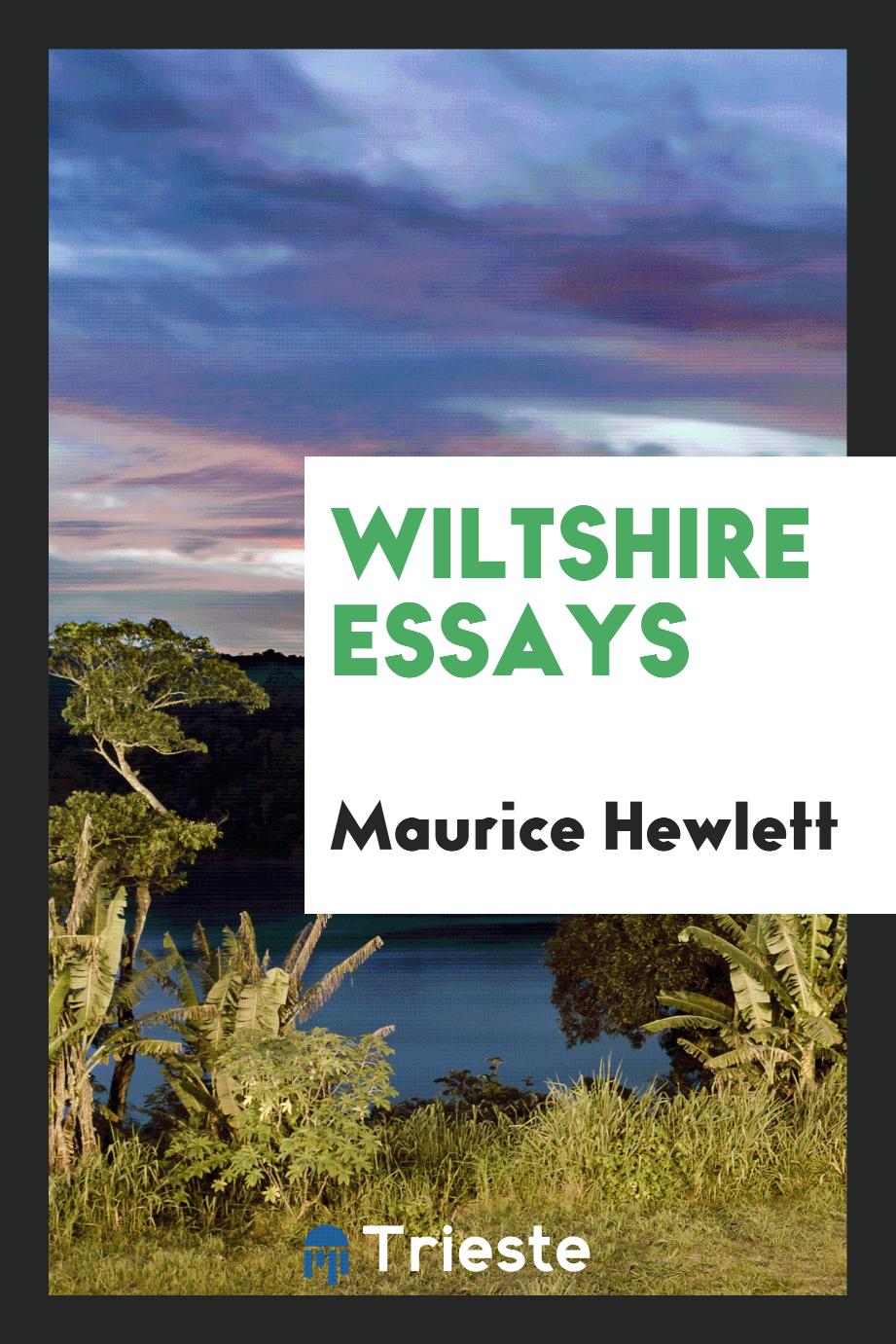 Wiltshire essays