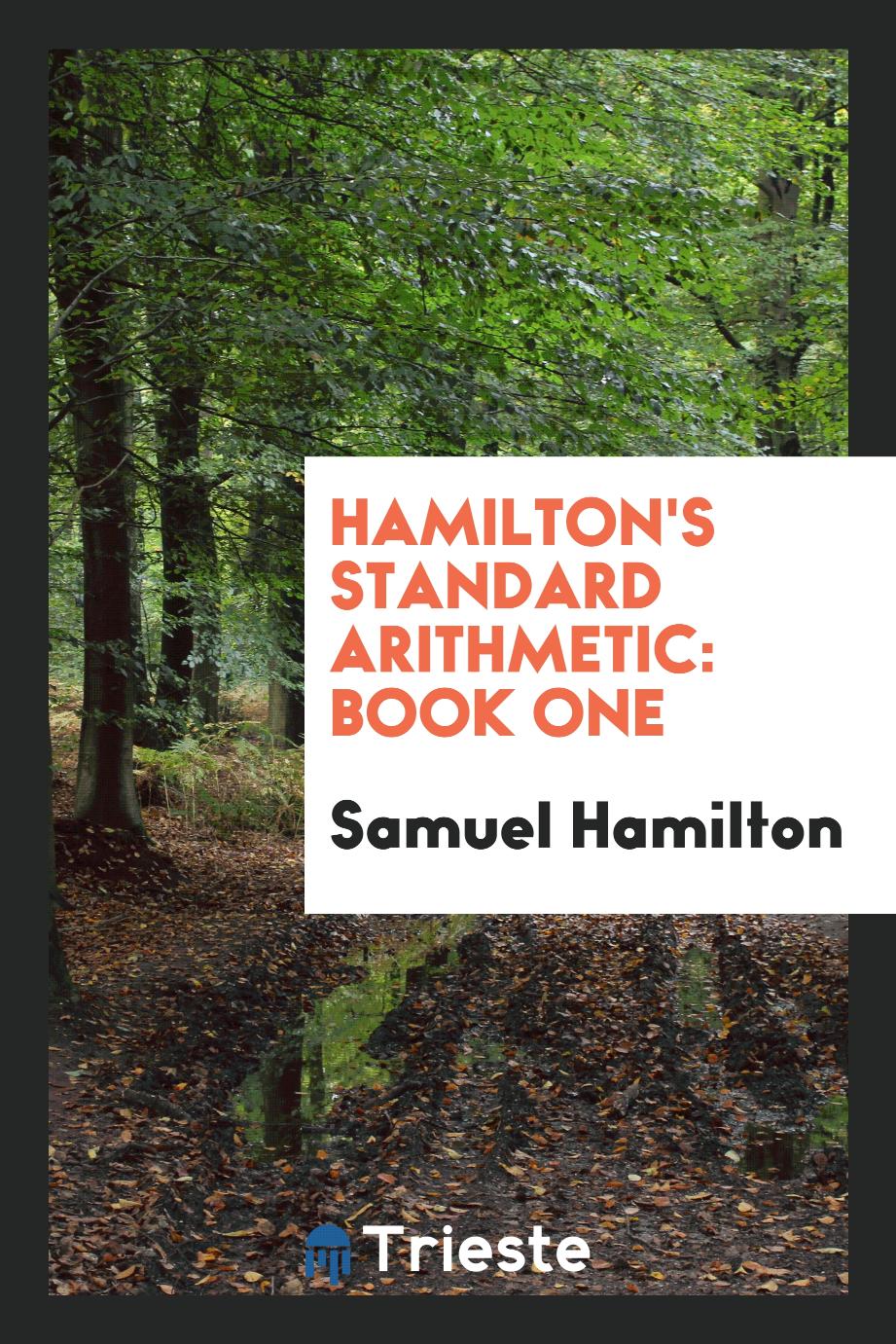 Hamilton's Standard Arithmetic: Book One
