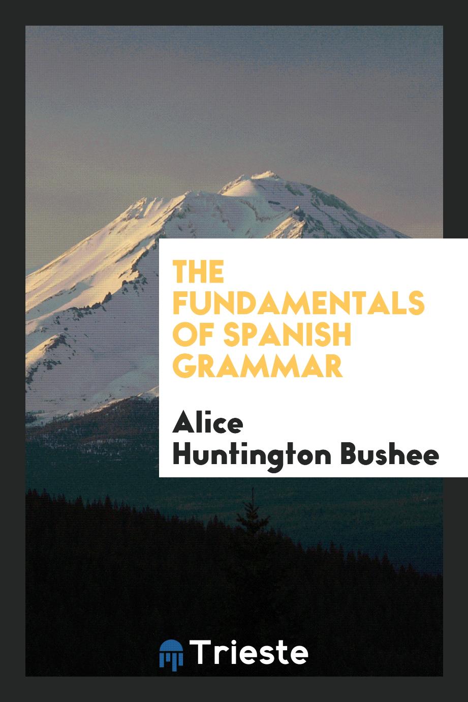 The Fundamentals of Spanish Grammar