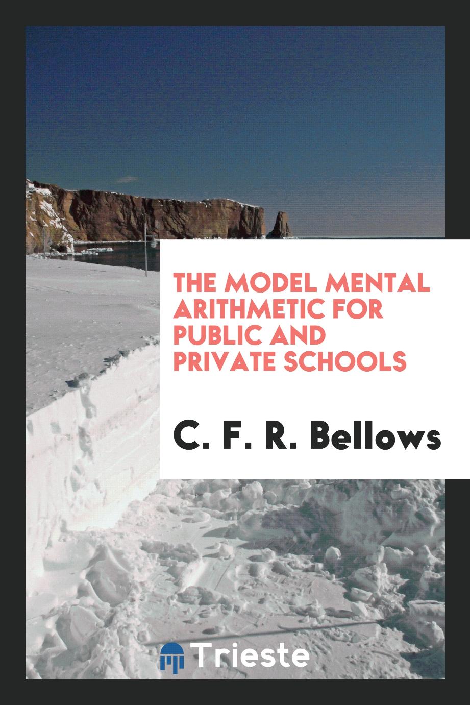 The Model Mental Arithmetic for Public and Private Schools