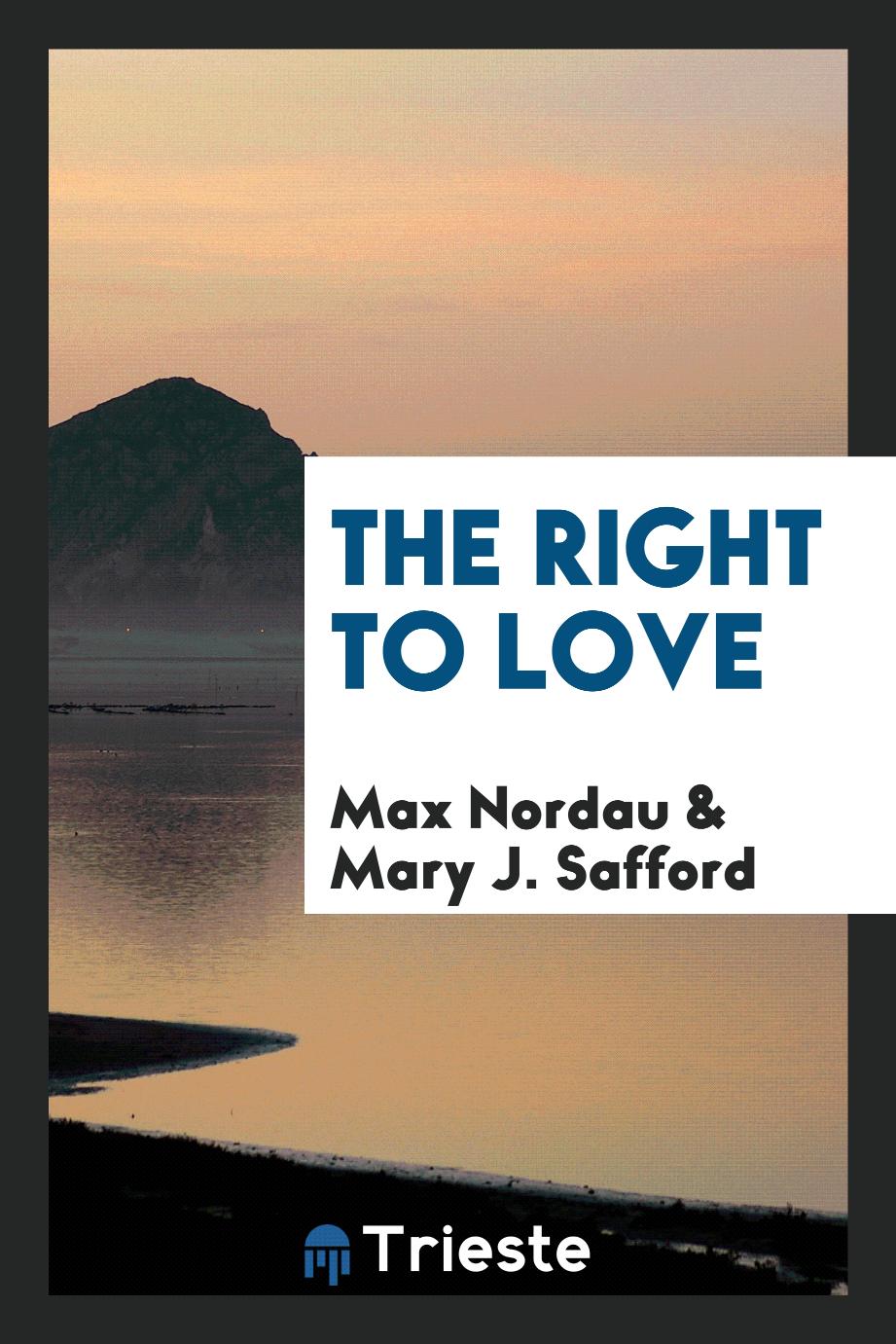 The right to love