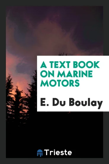 A Text Book on Marine Motors