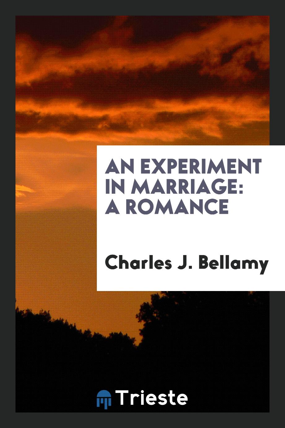 An experiment in marriage: a romance