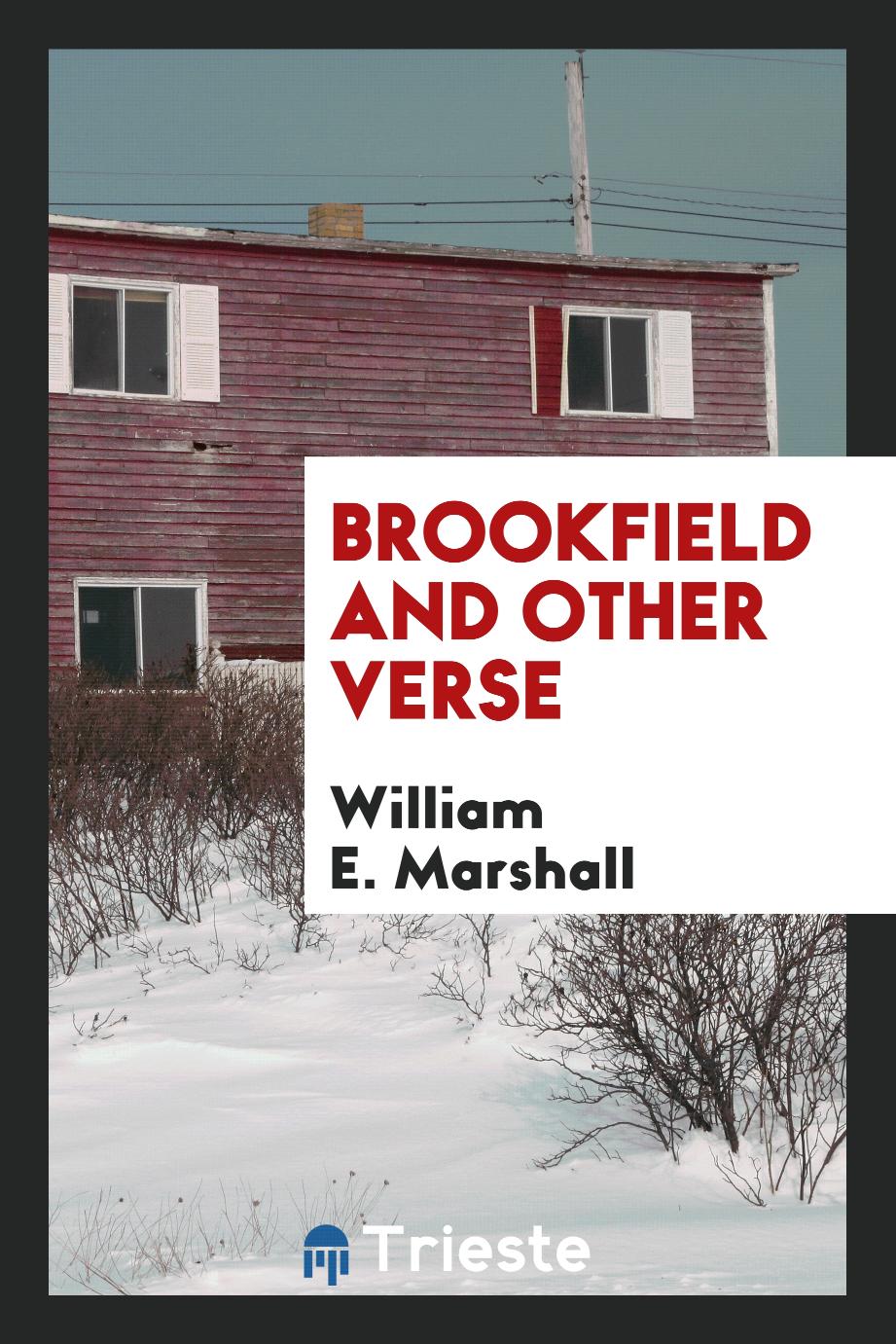 Brookfield and other verse