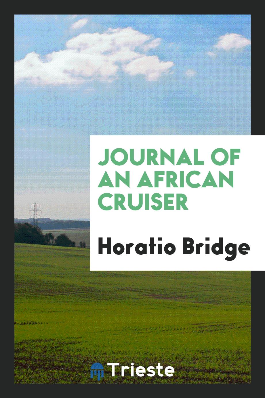 Journal of an African Cruiser
