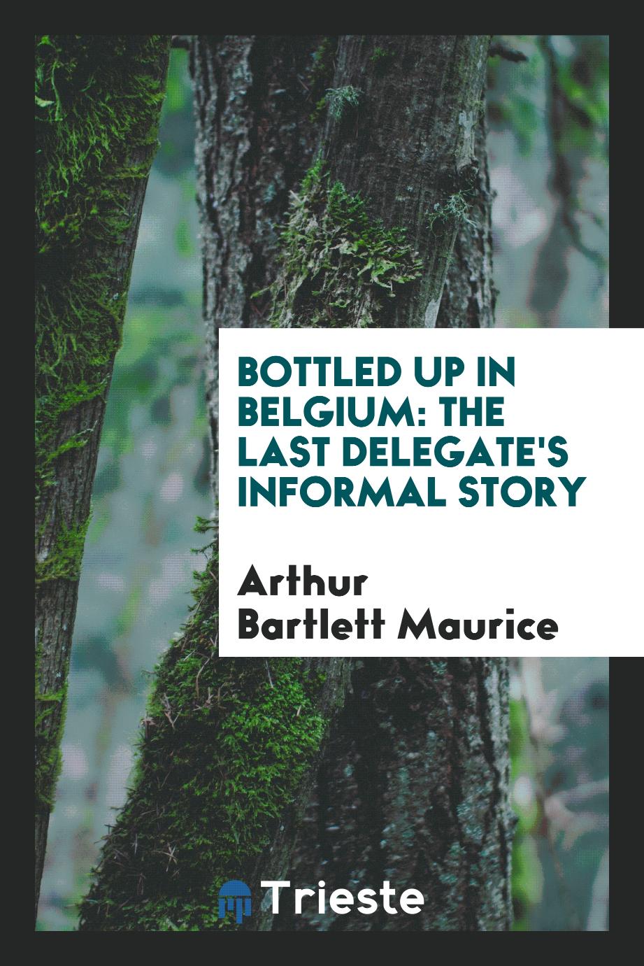 Bottled Up in Belgium: The Last Delegate's Informal Story