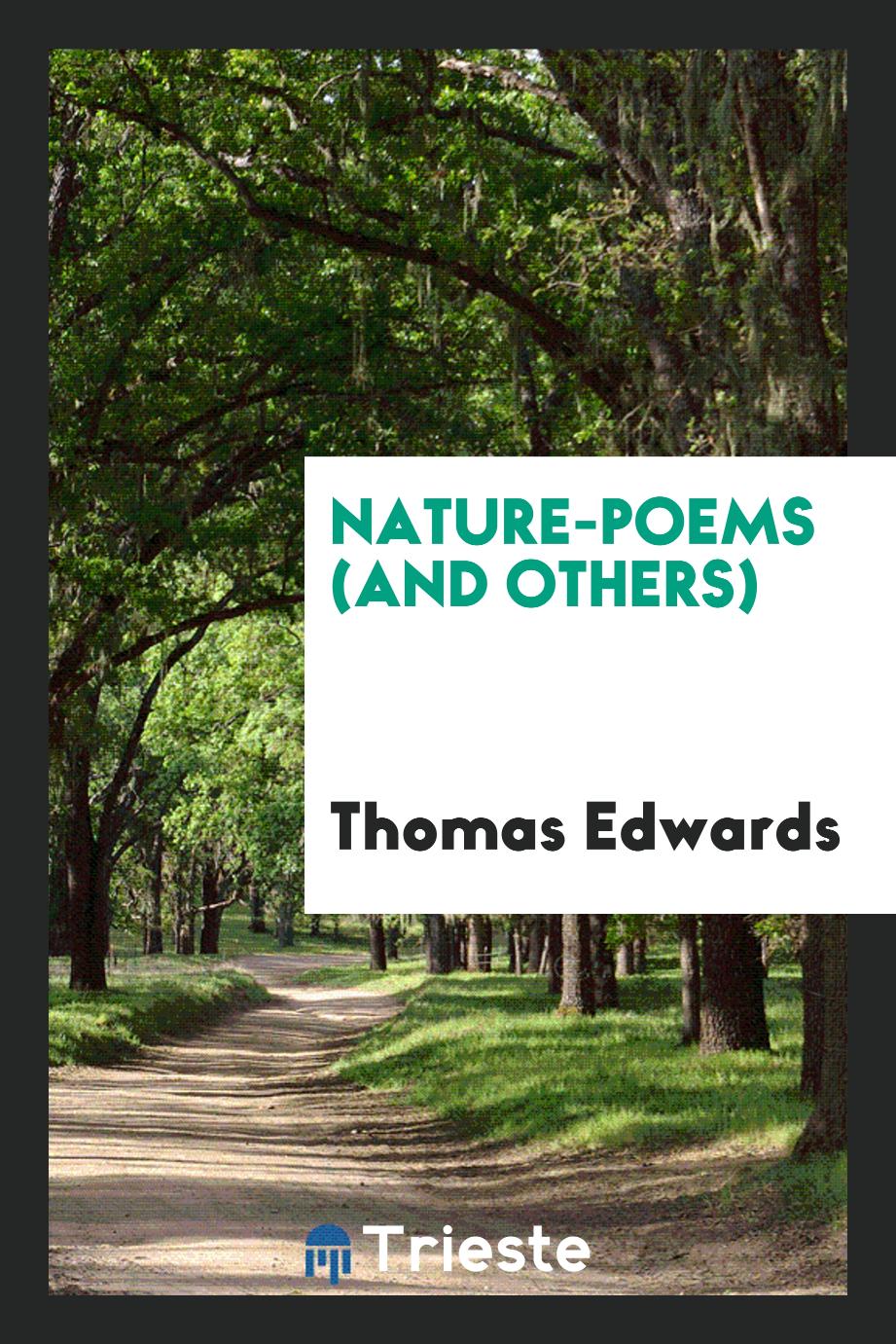 Nature-poems (and others)
