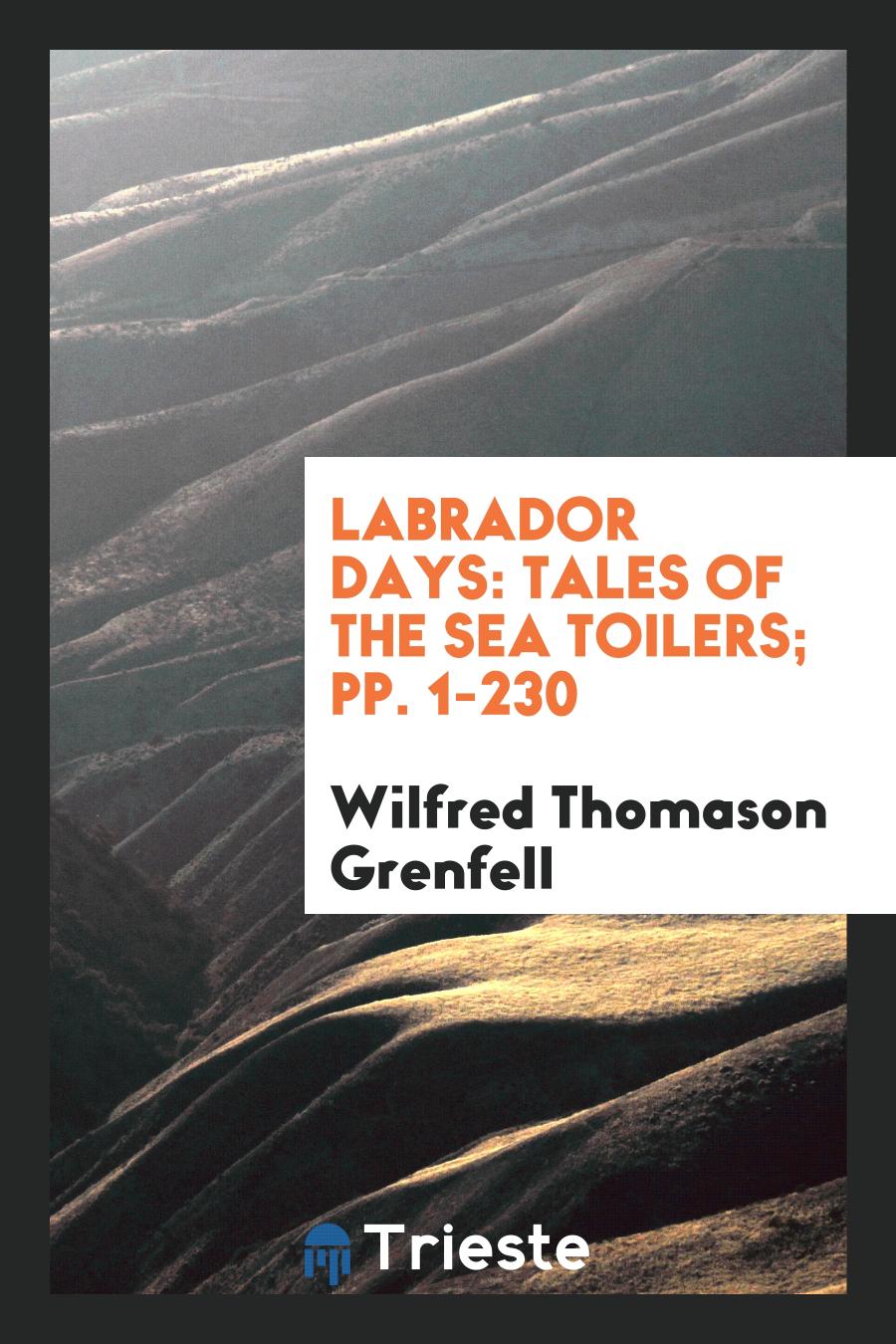 Labrador Days: Tales of the Sea Toilers; pp. 1-230