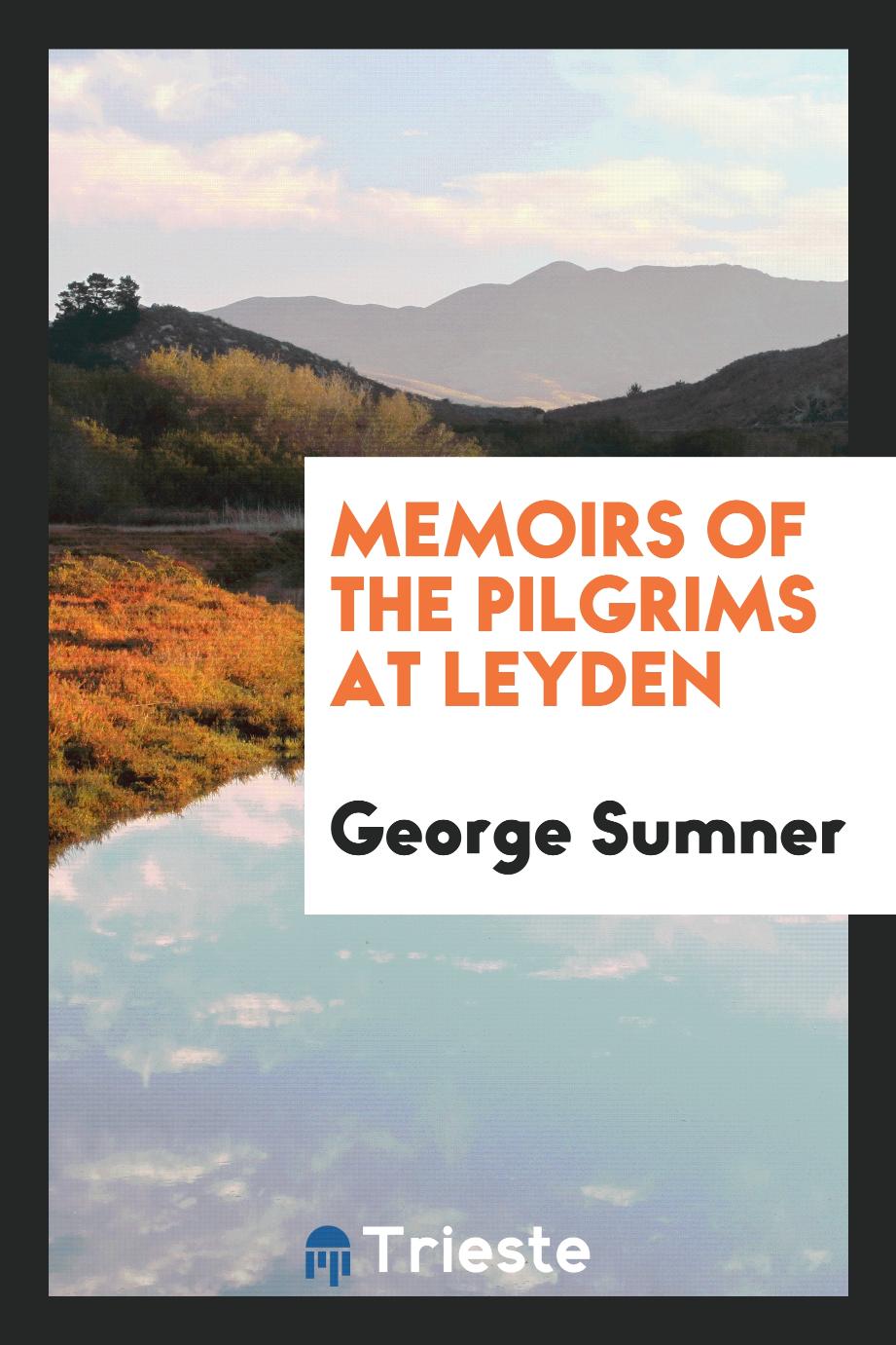Memoirs of the Pilgrims at Leyden