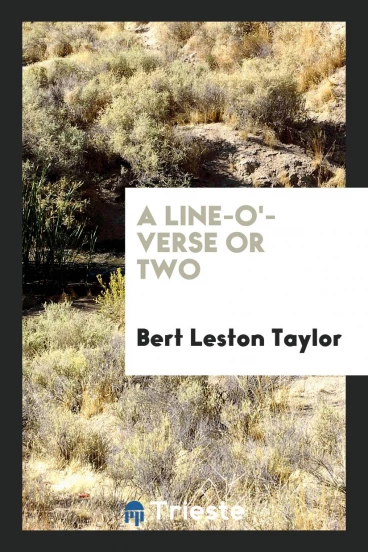 A Line-o'-Verse Or Two