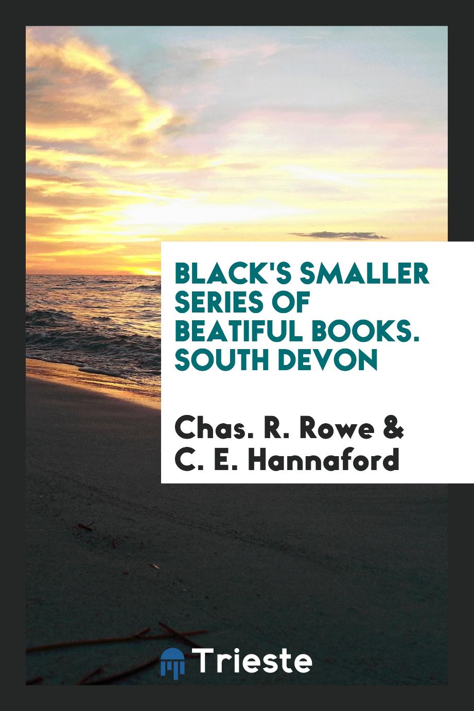 Black's Smaller Series of Beatiful Books. South Devon