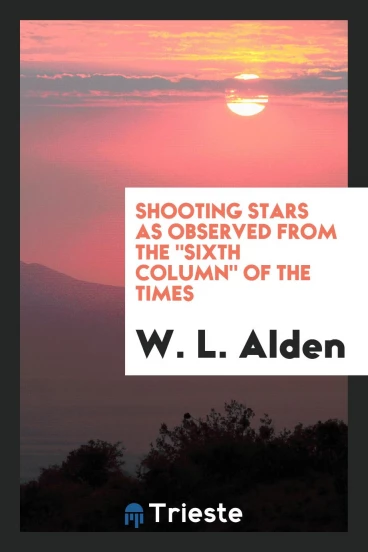 Shooting stars as observed from the "sixth column" of the Times