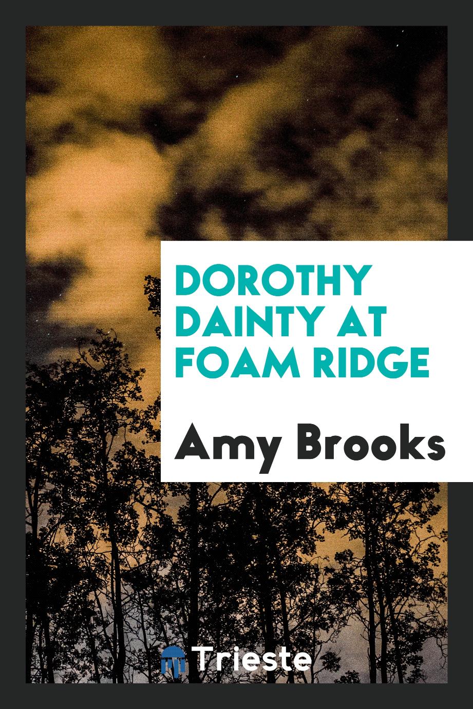 Amy Brooks - Dorothy Dainty at Foam Ridge