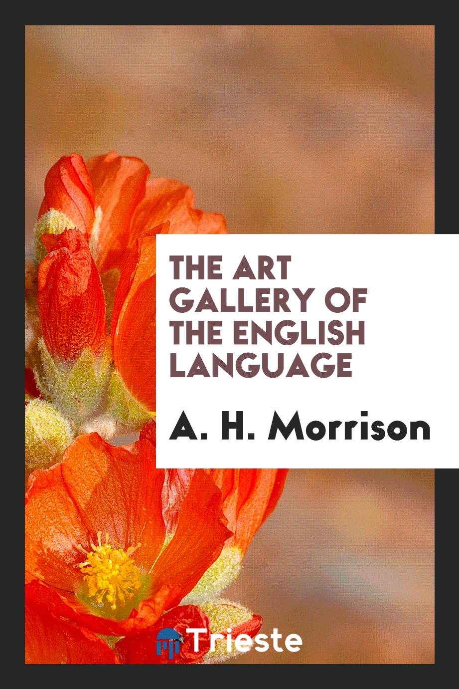 The art gallery of the English language