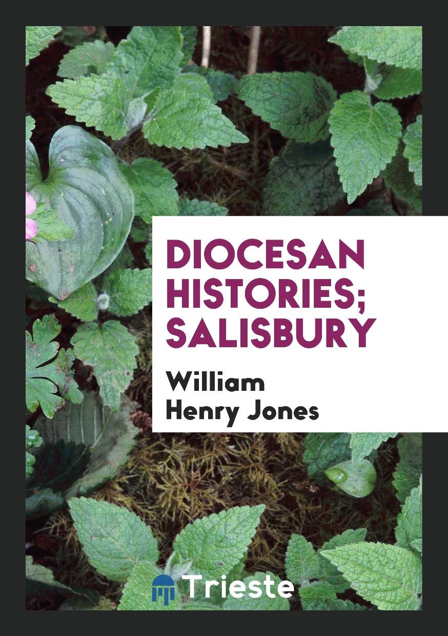 Diocesan Histories; Salisbury