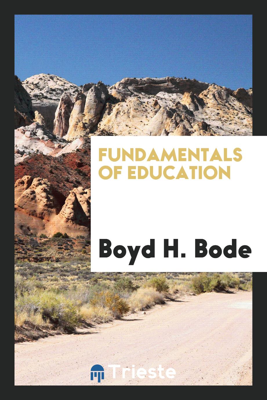 Fundamentals of education