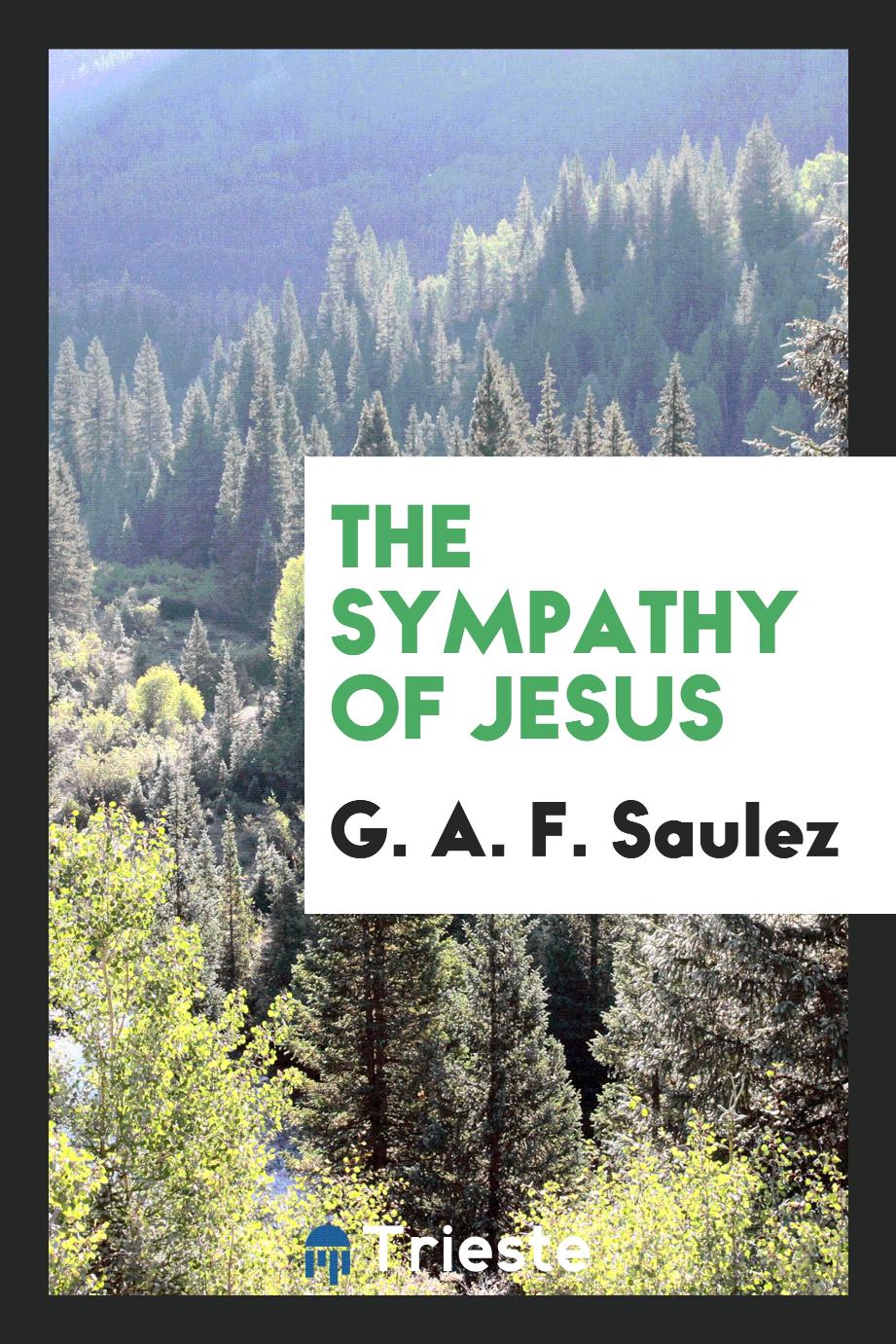 The sympathy of Jesus