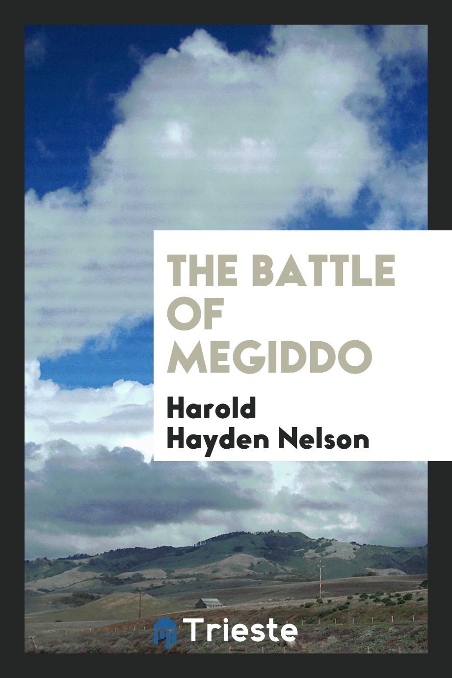 The Battle of Megiddo