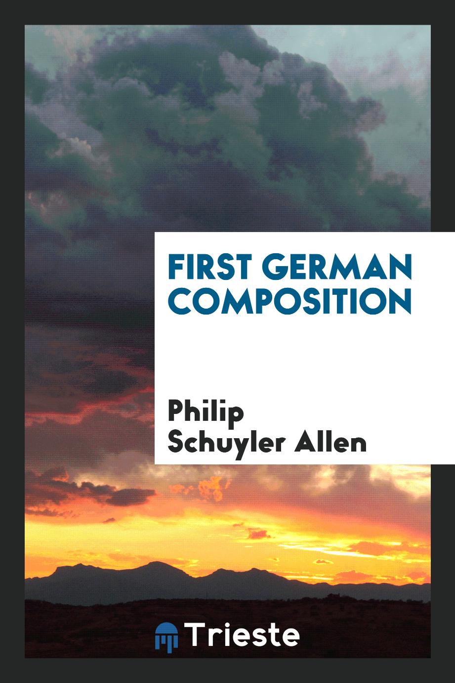 First German Composition
