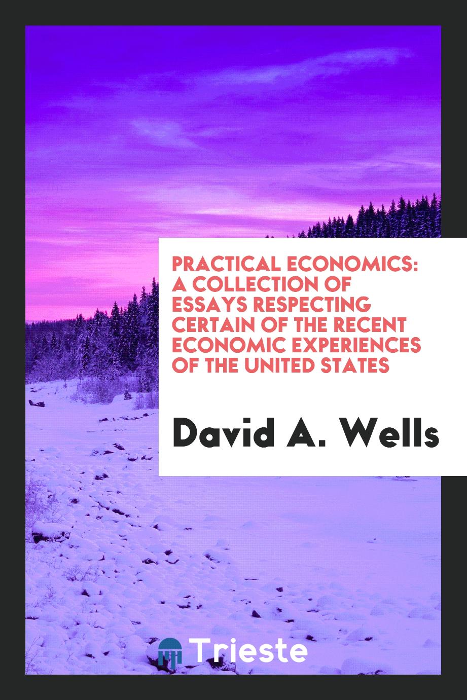 Practical Economics: A Collection of Essays Respecting Certain of the Recent Economic Experiences of the United States