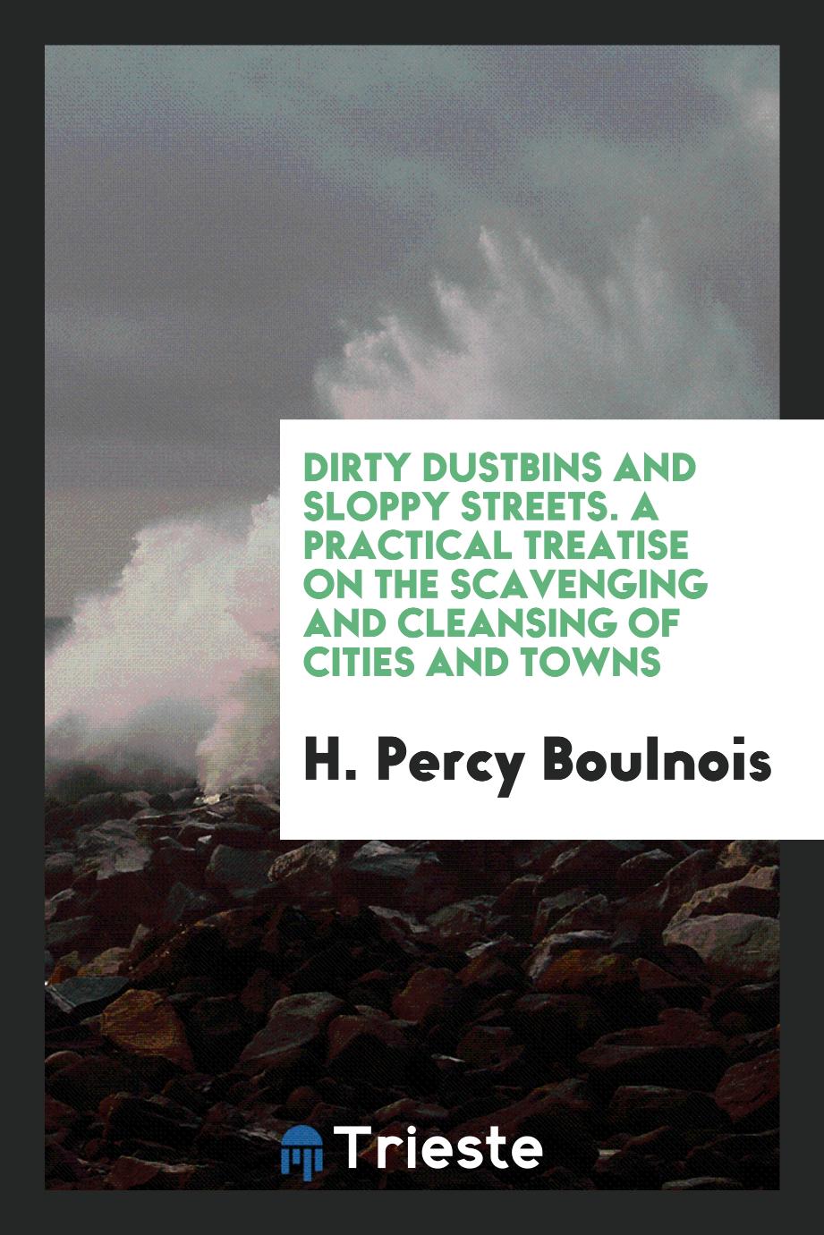 Dirty Dustbins and Sloppy Streets. A Practical Treatise on the Scavenging and Cleansing of Cities and Towns