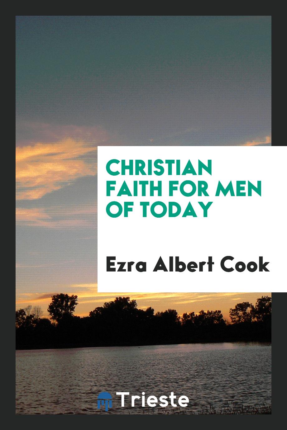 Christian faith for men of today