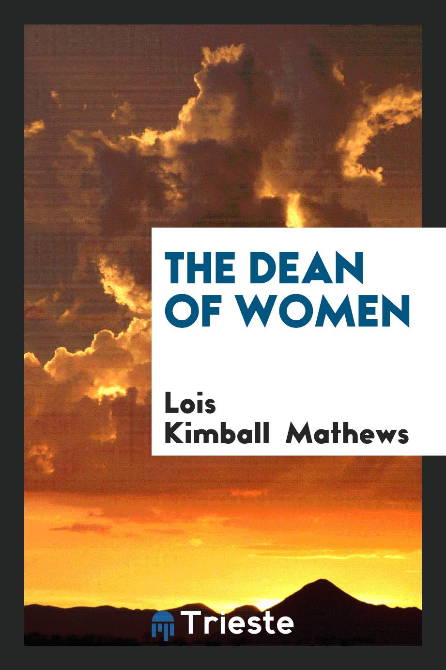 The dean of women